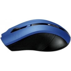 Мышь беспроводная CANYON CNE-CMSW05BL, 2.4Ghz wireless Optical  Mouse with 4 buttons, DPI 800/1200/1600, голубой