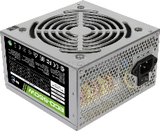 Блок питания Aerocool 550W Retail ECO-550W ATX v2.3 Haswell, fan 12cm, 400mm cable, power cord, 20+4P, 12V 4+4P, 1x PCI-E 6+2P, 4x SATA, 3x PATA, 1x F