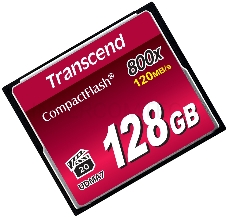 Флеш карта CF 128GB Transcend Ultra Speed 800X