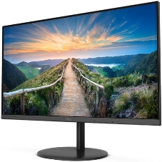 Монитор AOC 23.8 Value Line Q24V4EA черный IPS LED 16:9 HDMI M/M матовая 250cd 178гр/178гр 2560x1440 DisplayPort Ultra HD 2K (1440p) 3.45кг