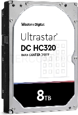 Жесткий диск Western Digital SATA-III 8Tb 0B36404 HUS728T8TALE6L4 Ultrastar DC HC320 (7200rpm) 256Mb 3.5