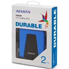 Внешний жесткий диск AData USB 3.1 2Tb AHD650-2TU31-CBL HD650 DashDrive Durable 2.5 синий