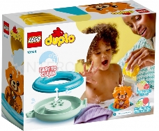 Конструктор Lego Duplo Приключения в ванной: Красная панда на плоту (10964)