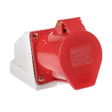 Розетка наруж. уст. 32А 380В 3P+РЕ+N IP44 (125) EKF ps-125-32-380