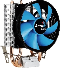 Кулер Aerocool Verkho 2 , до 110W, 2х теплотрубки, PWM, 800-2000 RPM, LGA 1156/1155/1151/1150/775 , FM2/FM1/AM3+/AM3/AM2+/AM2/940/939/754, 2 тепловые