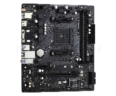 Материнская плата Asrock A520M-HVS Soc-AM4 AMD A520 2xDDR4 mATX AC`97 8ch(7.1) GbLAN RAID+VGA+HDMI