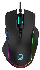Мышь Oklick/Оклик 729G LABYRINTH черный оптическая (6400dpi) USB (7but)