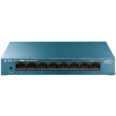 Коммутатор TP-Link LS108G 8-портовый 10/100/1000 Мбит/с настольный коммутатор SMB