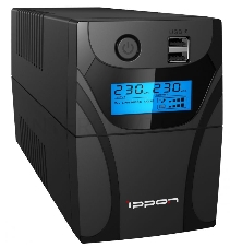 Источник бесперебойного питания Ippon Back Power Pro II 600 360Вт 600ВА черный