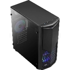 Корпус Aerocool TOMAHAWK-A , ATX, без БП, окно из акрила, 202x440.5x399мм (ШxГxВ), USB3.0 x1, USB2.0 x2, установлен 1х 12см LED вентилятор