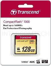 Флеш карта CF 128Gb Transcend TS128GCF1000