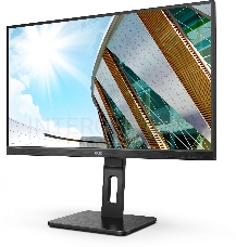 МОНИТОР 27 AOC 27P2C Black с поворотом экрана (IPS, 1920x1080, 75Hz, 4 ms, 178°/178°, 250 cd/m, 50M:1, +HDMI, +DisplayP