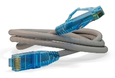 Патч-корд Hyperline PC-LPM-UTP-RJ45-RJ45-C6-1M-LSZH-GY Патч-корд U/UTP, Cat.6, LSZH, 1 м, серый