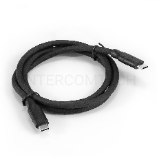 Кабель для зарядки ExeGate EX-CCP-USB3.1-CMCM2-1.0 (USB Type Cm/Cm, Gen.2, 10Gbit/s, 5A, 100W, 1м)