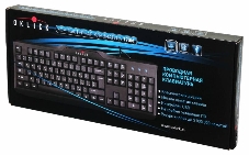 Клавиатура Oklick 170M черный USB