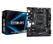 Материнская плата Asrock A520M-HVS Soc-AM4 AMD A520 2xDDR4 mATX AC`97 8ch(7.1) GbLAN RAID+VGA+HDMI