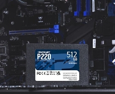 Накопитель SSD Patriot P220 512GB, SATA 2.5