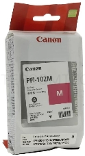 Картридж струйный Canon PFI-102M (0897B001) пурпурный, 130 мл., для imagePROGRAF iPF605, iPF610., iPF650, iPF655, iPF710, iPF755, LP17, iPF510