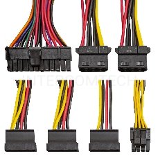 Блок питания 250W ExeGate EX291347RUS F250S (Flex ATX, for ITX case, 4cm fan, 20+4pin, 4рin, 3xSATA, 2xIDE)