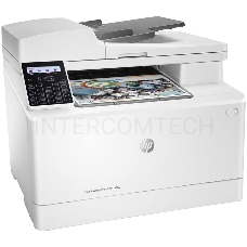 МФУ лазерный HP Color LaserJet Pro M183fw (7KW56A), (цветной, A4, принте/копир/сканер/факс, 600dpi, 16ppm, 256+128Mb, ADF35, WiFi, Lan, USB)