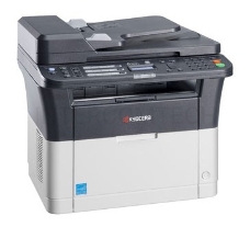 МФУ Kyocera Ecosys FS-1125MFP, лазерный принтер/сканер/копир/факс A4, 25 стр/мин, 1800x600 dpi, 64 Мб, ADF, дуплекс, подача: 251 лист., вывод: 100 лист., Ethernet, USB, ЖК-панель