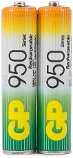 Аккумулятор GP Rechargeable NiMH 95AAAHC 950mAh,  2 шт AAA,  950мАч (2 шт. в уп-ке)