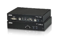 Удлинитель ATEN DVI Optical KVM Extender W/1.8M W/EU ADP