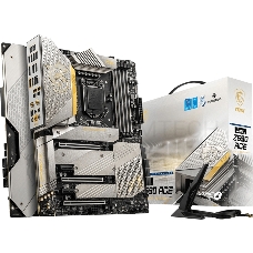 Материнская плата MSI MEG Z590 ACE GOLD EDITION LGA 1200, Intel Z590, 4xDDR4-3200 МГц, 3xPCI-Ex16, 4xM.2, ATX