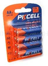 Щелочной/алкалиновый элемент питания PKCELL LR6-8B тип - AA 8 шт в блистере