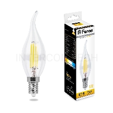 Лампа светодиодная FERON 25727  (7W) 230V E14 2700K, LB-67