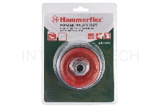 Кордщетка Hammer Flex 207-110 75мм M14  чашеобразная витая жесткая, усиленная кольцом, для УШМ