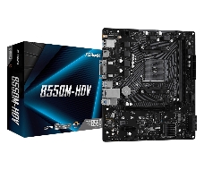 Материнская плата Asrock B550M-HDV Soc-AM4 AMD B550 2xDDR4 mATX AC`97 8ch(7.1) GbLAN RAID+VGA+DVI+HDMI