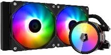 Комплект водяного охлаждения ID-Cooling ZOOMFLOW_240XT (универсальный, 250W, 18.0–26.4 dB, 700-1500 rpm, 2x120мм, подсве