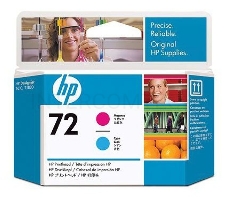 Картридж струйный HP №72 C9383A пурпурный/голубой печатающая головка для HP DJ T1100/T610