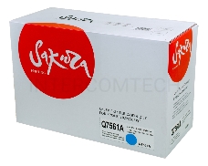 Картридж SAKURA Q7561A для HP Color LaserJet 2700/2700n/3000/3000n/3000dn/3000dtn, синий, 3500 к.