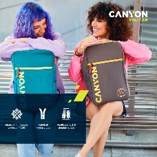 Рюкзак CANYON cabin size backpack for 15.6 laptop ,polyester ,gray