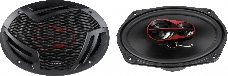 Колонки автомобильные Soundmax SM-CSV693 280Вт 94дБ 4Ом 15x23см (6x9дюйм) (ком.:2кол.) коаксиальные трехполосные