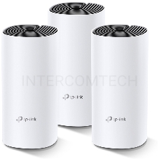 Бесшовный Mesh роутер TP-Link Deco M4 (DECO M4(3-PACK)) AC1200 10/100/1000BASE-TX (упак.:3шт)