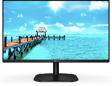 Монитор 27 AOC LCD 27B2AM 16:9] 1920х1080(FHD) VA, nonGLARE, 250cd/m2, H178°/V178°, 4000:1, 20M:1, 16.7M, 4ms, VGA, HDMI, Tilt, Speakers, 3Y, Black