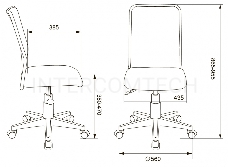 Кресло детское Бюрократ KD-9/WH/TW-18 салатовый TW-03А TW-18 сетка/ткань (пластик белый)