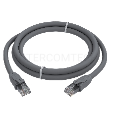 Патч-корд GCR прямой 7.5m UTP кат.6, серый, 24 AWG, ethernet high speed, RJ45, T568B, GCR-52596