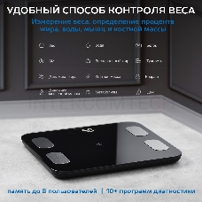 Весы Scarlett SC-BS33ED46 (черный)