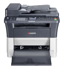 МФУ Kyocera Ecosys FS-1125MFP, лазерный принтер/сканер/копир/факс A4, 25 стр/мин, 1800x600 dpi, 64 Мб, ADF, дуплекс, подача: 251 лист., вывод: 100 лист., Ethernet, USB, ЖК-панель