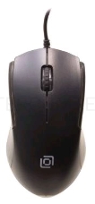 Мышь Oklick 245M черный оптическая (1000dpi) USB (3but)