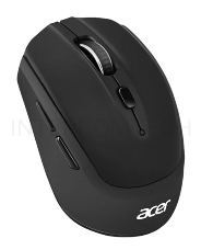 Мышь Acer OMR050 черный оптическая (1600dpi) беспроводная BT/Radio USB (8but)