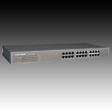Сетевой коммутатор  TP-Link SMB TL-SF1024 Коммутатор 24-port 10/100M Switch, 1U 19-inch rack-mountable steel case