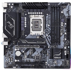 Материнская плата Asrock B660M PRO RS Soc-1700 Intel B660 4xDDR4 mATX AC`97 8ch(7.1) GbLAN RAID+HDMI+DP