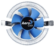 Кулер Aerocool Verkho I , до 90W, PWM 4pin, 1200-2500 PRM, LGA 1150/1151/1155/1156/775, 103x103x45mm, 8cm fan