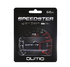 Носитель информации USB 3.0 QUMO 64GB Speedster QM64GUD3-SP-black