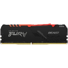 Оперативная память Kingston DRAM 16GB 3600MHz DDR4 CL18 DIMM FURY Beast RGB EAN: 740617319064